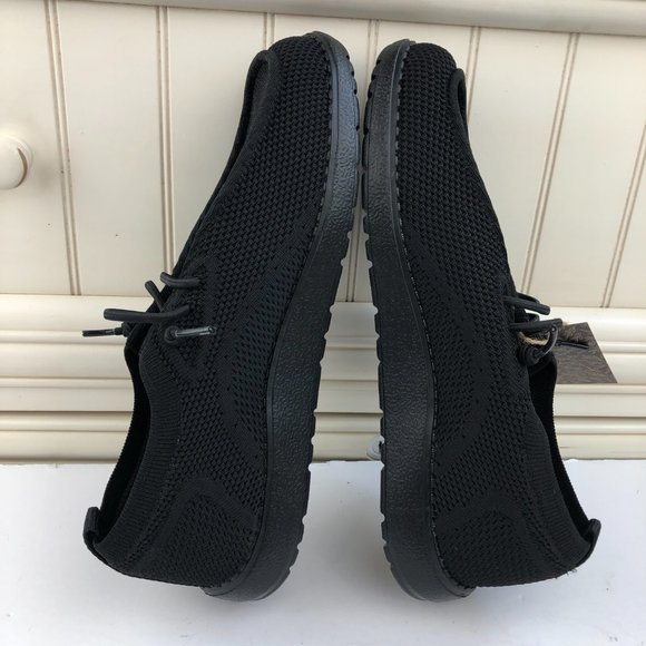 ITAZERO Black Slip On Comfy Loafer Shoes Minimalist Walking - Picture 7 of 15